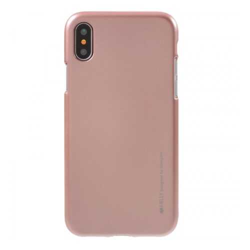 Чехол Mercury iJelly Metal series для Apple iPhone X/XS Rose Gold в Фианит-Ломбард