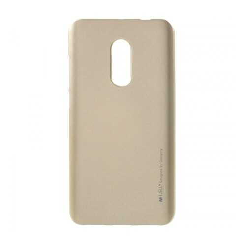 Чехол Mercury iJelly Metal series для Xiaomi Redmi Note 4 (MTK) Gold в Фианит-Ломбард