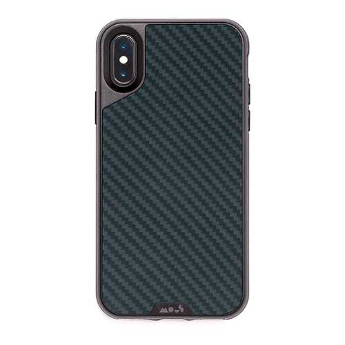 Чехол Mous Limitless 2.0 для Apple iPhone X/Xs Aramid Carbon в Фианит-Ломбард
