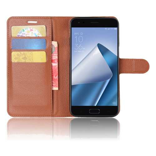 Чехол MyPads для ASUS ZenFone 4 ZE554KL Brown в Фианит-Ломбард