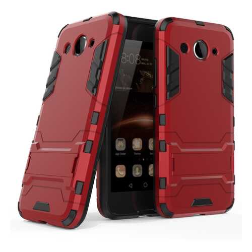 Чехол MyPads для Huawei Y3 2017 Red в Фианит-Ломбард