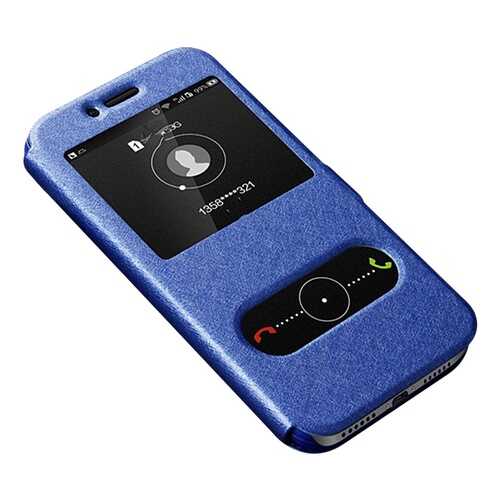Чехол MyPads для Meizu M5c / (M710M) 5.0 Blue в Фианит-Ломбард