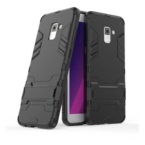 Чехол MyPads для Samsung Galaxy A7 (2018) Black в Фианит-Ломбард