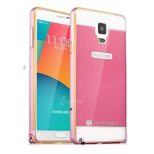 Чехол MyPads для Samsung Galaxy Note 4 в Фианит-Ломбард