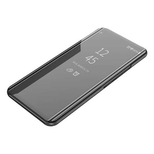 Чехол MyPads для Samsung Galaxy Note 5 Clear View Cover Black в Фианит-Ломбард