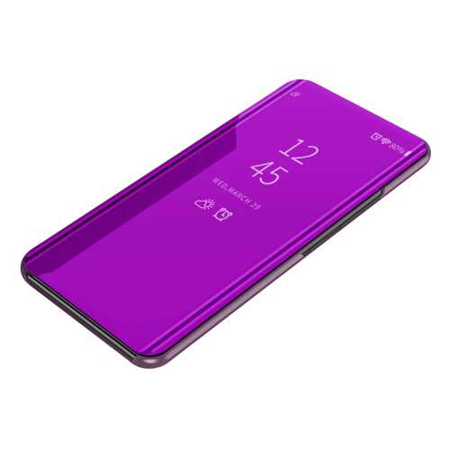 Чехол MyPads для Samsung Galaxy S9 SM-G960 Clear View Cover Violet в Фианит-Ломбард