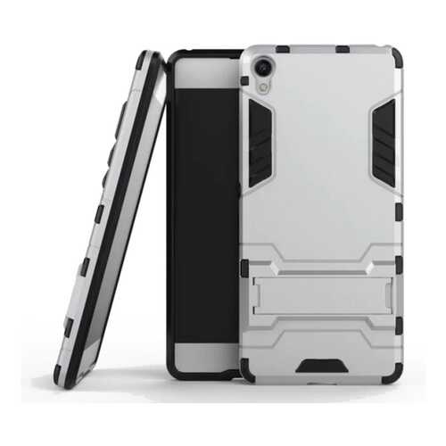 Чехол MyPads для Sony Xperia C6 /C6 Ultra /XA Ultra Silver в Фианит-Ломбард