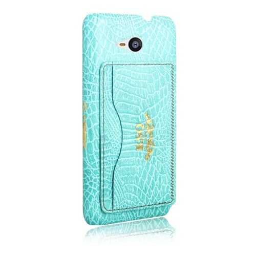 Чехол MyPads для Sony Xperia E4G/Dual E2003/E2033 Turquoise в Фианит-Ломбард