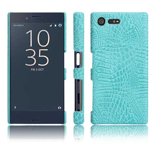 Чехол MyPads для Sony Xperia X Compact F5321RU Turquoise в Фианит-Ломбард