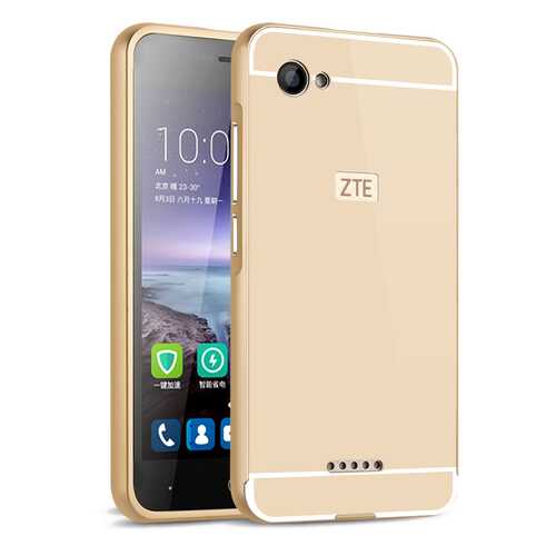 Чехол MyPads для ZTE Blade A610c Gold в Фианит-Ломбард