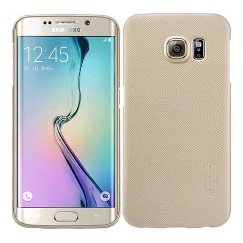 Чехол Nillkin Matte для Samsung G925F Galaxy S6 Edge Gold в Фианит-Ломбард