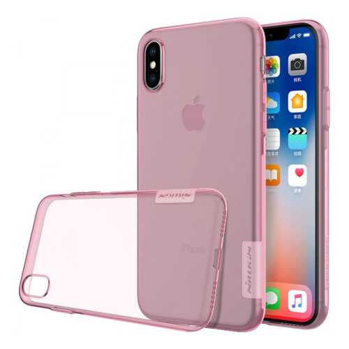 Чехол Nillkin Nature Series для Apple iPhone X (5.8) / XS (5.8) Pink в Фианит-Ломбард