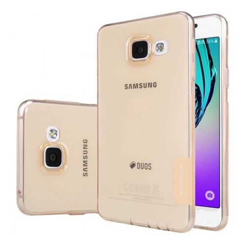 Чехол Nillkin Nature Series для Samsung A710F Galaxy A7 (2016) Gold в Фианит-Ломбард