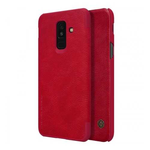 Чехол Nillkin Qin Series для Samsung Galaxy A6 Plus (2018) Red в Фианит-Ломбард
