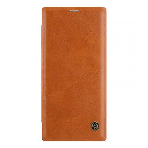 Чехол Nillkin Qin Series для Samsung Galaxy Note 10 Plus Brown в Фианит-Ломбард