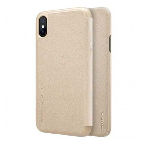 Чехол Nillkin Sparkle Series для Apple iPhone X / XS Gold в Фианит-Ломбард