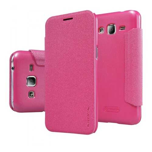 Чехол Nillkin Sparkle Series для Samsung J200H Galaxy J2 Duos Pink в Фианит-Ломбард