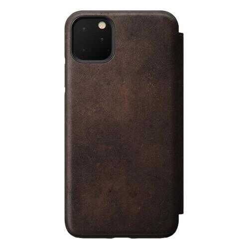 Чехол Nomad Rugged Folio для iPhone 11 Pro Max Rustic Brown в Фианит-Ломбард