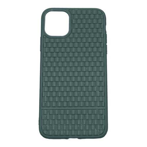Чехол Плетение для iPhone 11 Pro Max Dark Green в Фианит-Ломбард