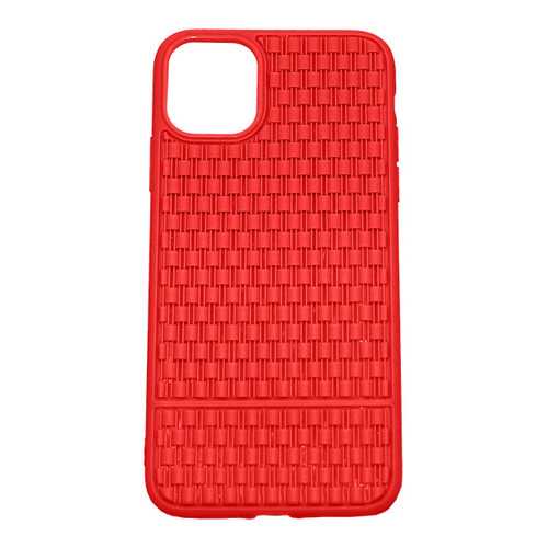 Чехол Плетение для iPhone 11 Pro Red в Фианит-Ломбард