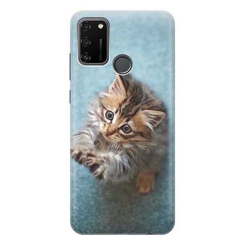 Чехол RE:PA для Honor 9A с принтом Котёнок на голубом в Фианит-Ломбард