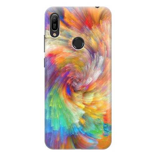 Чехол RE:PA для Huawei Honor 8A / Y6 (2019) с принтом Акварельная красота в Фианит-Ломбард