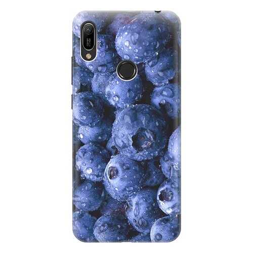 Чехол RE:PA для Huawei Honor 8A / Y6 (2019) с принтом Черника в Фианит-Ломбард