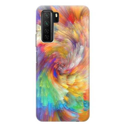 Чехол RE:PA для Huawei Nova 7 SE / Honor 30s с принтом Акварельная красота в Фианит-Ломбард