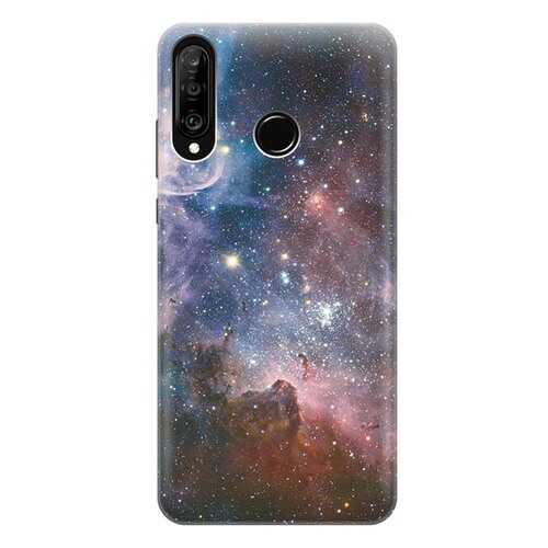 Чехол RE:PA для Huawei P30 Lite с принтом Космос в Фианит-Ломбард