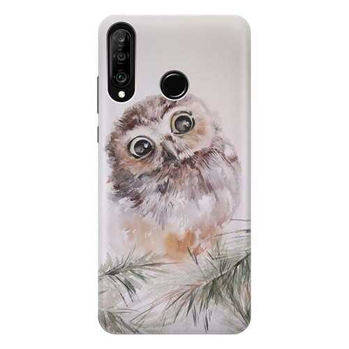 Чехол RE:PA для Huawei P30 Lite с принтом Совенок в Фианит-Ломбард