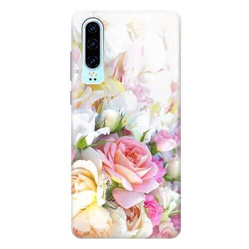Чехол RE:PA для Huawei P30 с принтом Нежные розы в Фианит-Ломбард