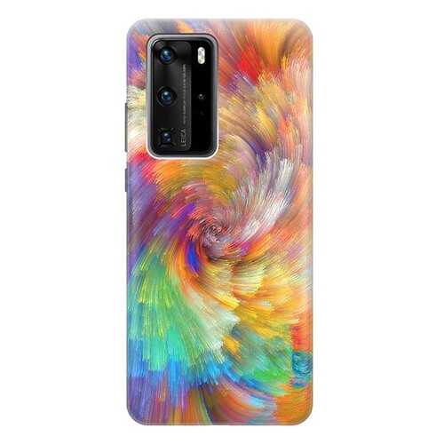 Чехол RE:PA для Huawei P40 Pro с принтом Акварельная красота в Фианит-Ломбард