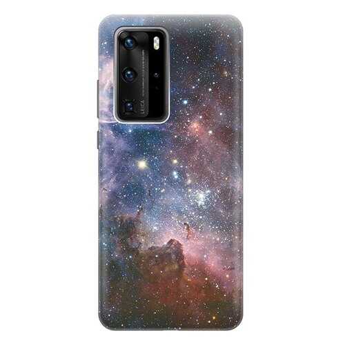 Чехол RE:PA для Huawei P40 Pro с принтом Космос в Фианит-Ломбард