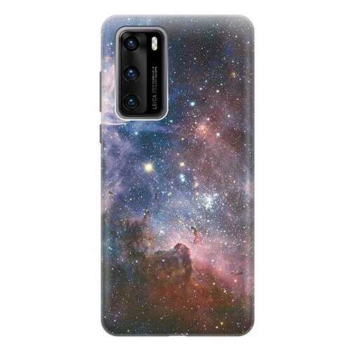 Чехол RE:PA для Huawei P40 с принтом Космос в Фианит-Ломбард