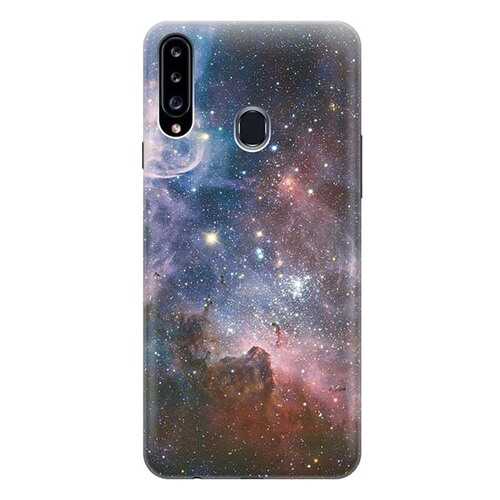 Чехол RE:PA для Samsung Galaxy A20s с принтом Космос в Фианит-Ломбард