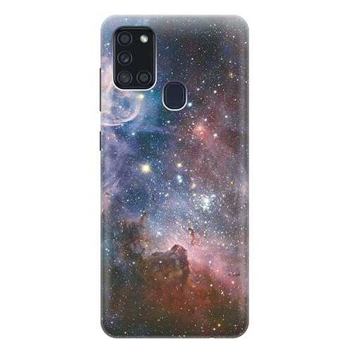 Чехол RE:PA для Samsung Galaxy A21s с принтом Космос в Фианит-Ломбард