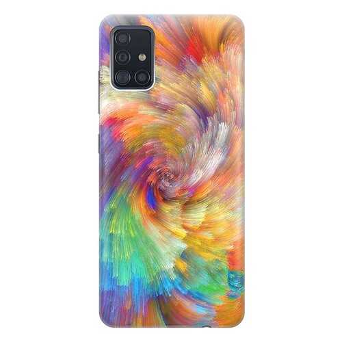 Чехол RE:PA для Samsung Galaxy A51 с принтом Акварельная красота в Фианит-Ломбард
