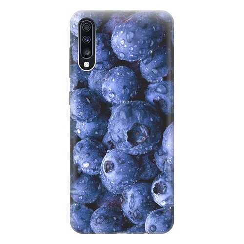 Чехол RE:PA для Samsung Galaxy A70 с принтом Черника в Фианит-Ломбард