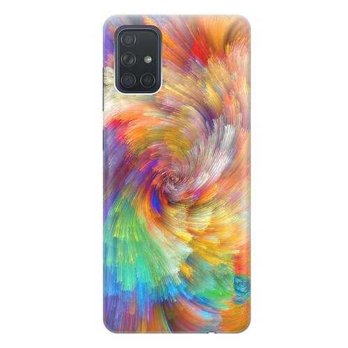Чехол RE:PA для Samsung Galaxy A71 с принтом Акварельная красота в Фианит-Ломбард