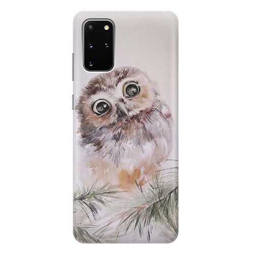 Чехол RE:PA для Samsung Galaxy S20+ с принтом Совенок в Фианит-Ломбард
