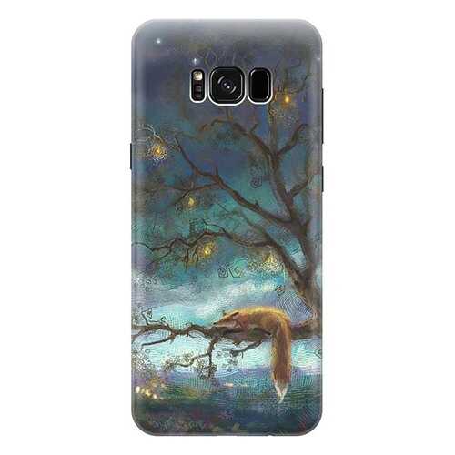 Чехол RE:PA для Samsung Galaxy S8 Plus с принтом Лиса на дереве в Фианит-Ломбард