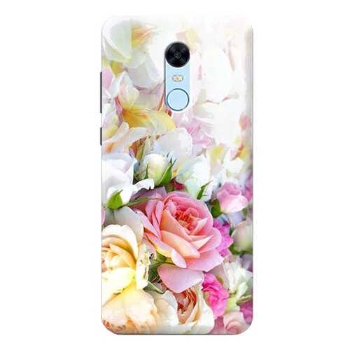 Чехол RE:PA для Xiaomi Redmi 5 Plus с принтом Нежные розы в Фианит-Ломбард