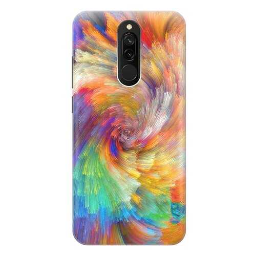 Чехол RE:PA для Xiaomi Redmi 8 с принтом Акварельная красота в Фианит-Ломбард