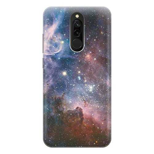 Чехол RE:PA для Xiaomi Redmi 8 с принтом Космос в Фианит-Ломбард