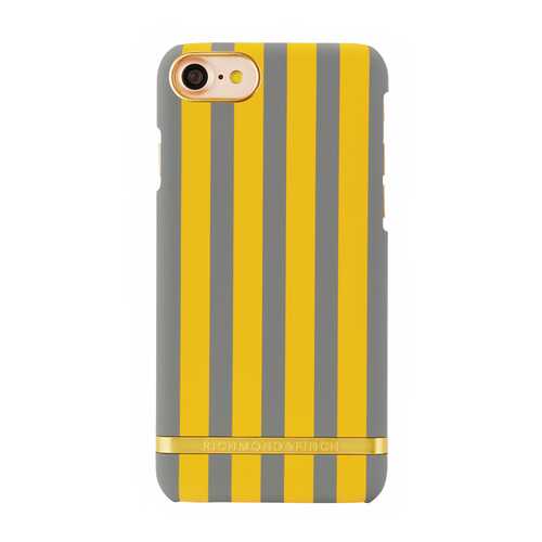 Чехол Richmond Finch для iPhone 7 mustard satin stripes / IP7-095 в Фианит-Ломбард