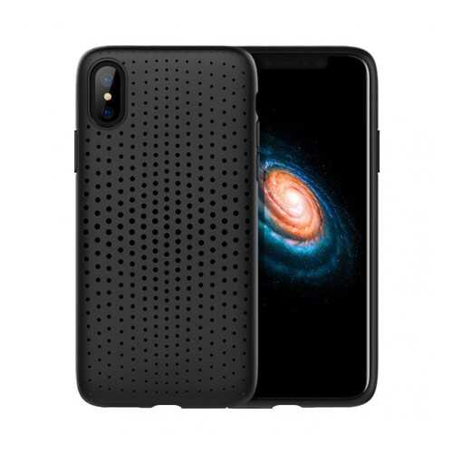 Чехол Rock Dot Series для Apple iPhone X / XS Black в Фианит-Ломбард