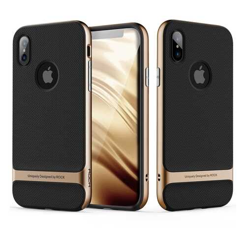 Чехол Rock Royce Series для Apple iPhone X/Xs Gold в Фианит-Ломбард