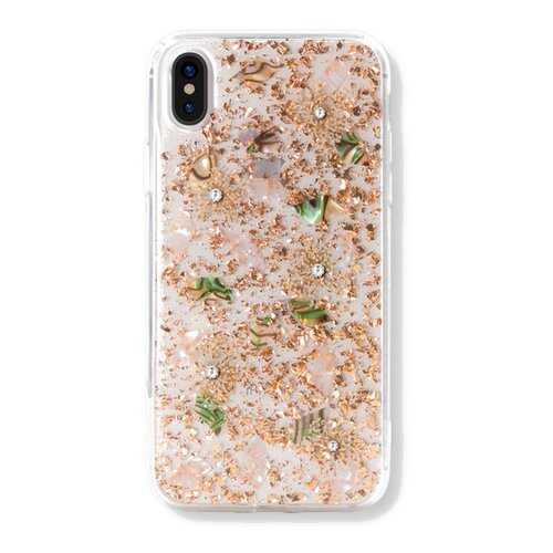 Чехол с Swarovski Kingxbar Shell Series для iPhone Xs Max в Фианит-Ломбард