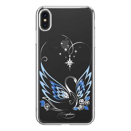 Чехол с Swarovski Kingxbar Swan Series для iPhone Xs Max в Фианит-Ломбард