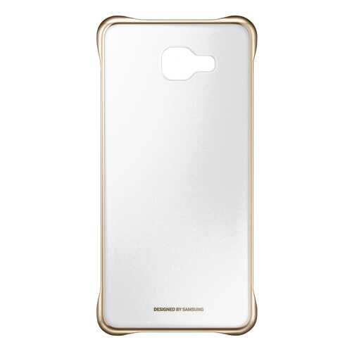 Чехол Samsung Clear Cover для Galaxy A7 2016 Золотой в Фианит-Ломбард